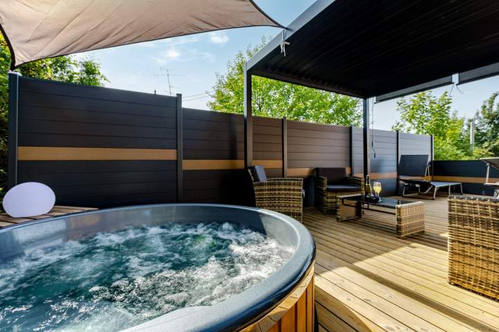 Chambre jacuzzi privatif Alsace